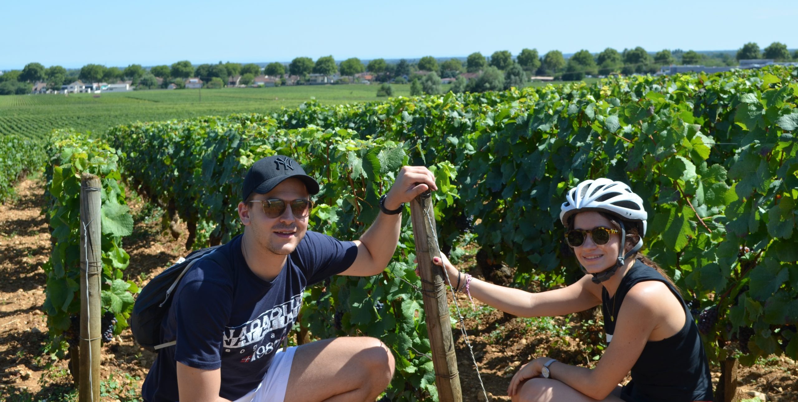 Demi journée vélo et vin en Bourgogne en famille