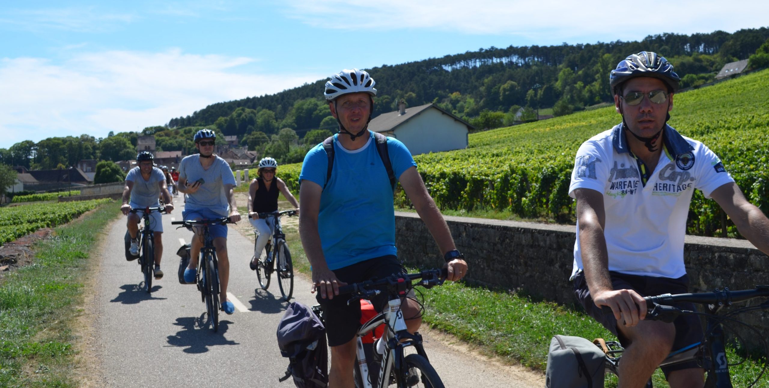 Demi journée vélo et dégustation de vin à Beaune